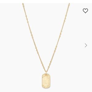 Gorjana griffin dog tag